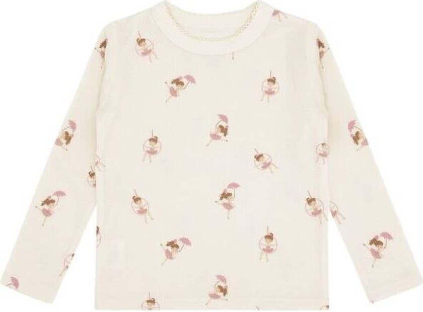 Hust and Claire Abba Line Dancer ull/bambus genser, Off Whi.