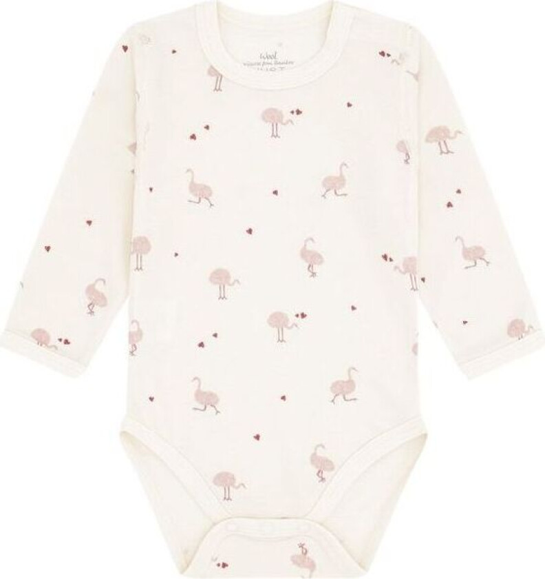 Hust and Claire Baloo Ostrich ull/bambus body, Off White