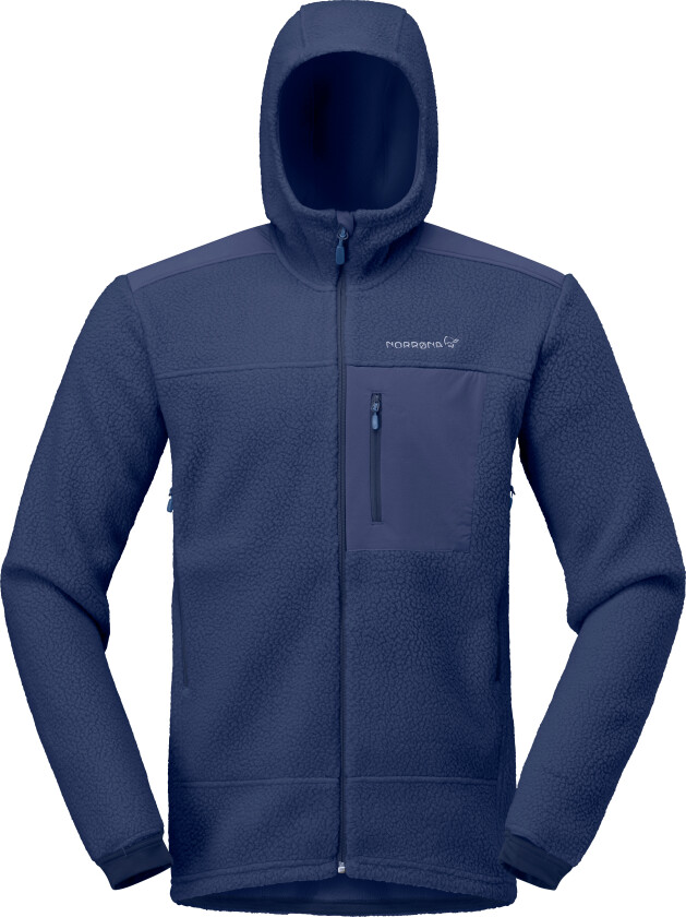 Men's Trollveggen Warm3 Zip Hood Indigo Night