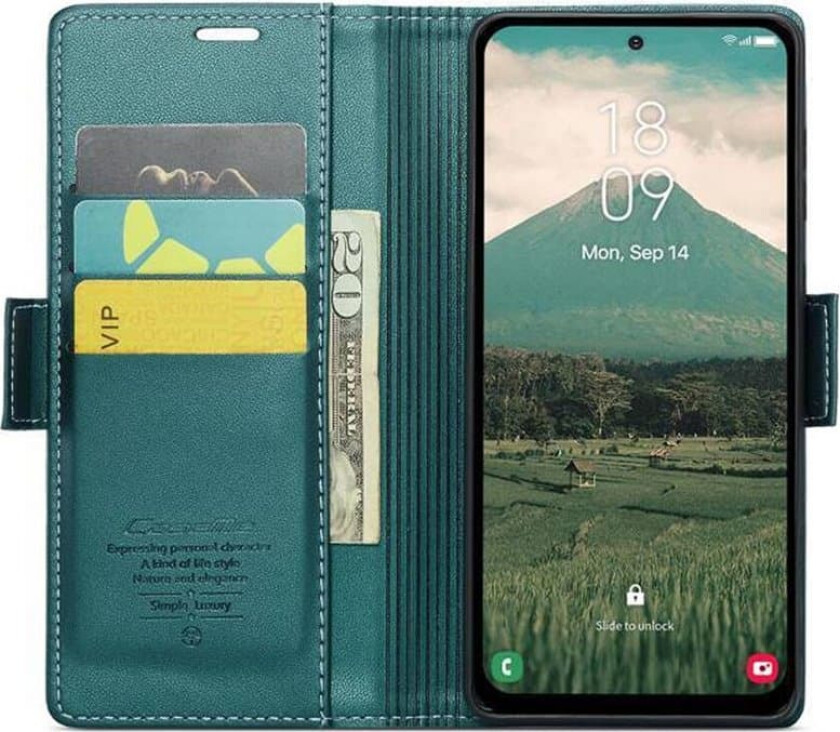 CaseMe mobildeksel 023 Samsung Galaxy A26 5G - Petrol