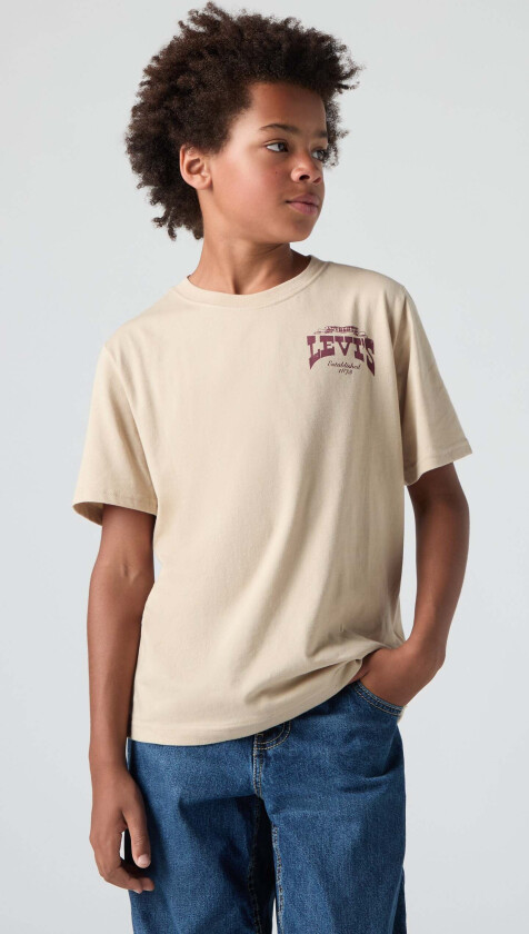 LVB Gallopping Free T-skjorte, White Pepper, 176 - T skjorter & Topper - Bomull,Polyester