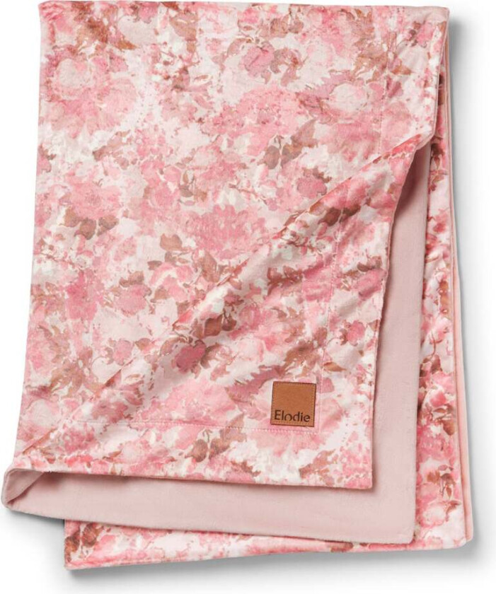Elodie Pearl Velvet Teppe, River Rose - Tekstiler - Polyester