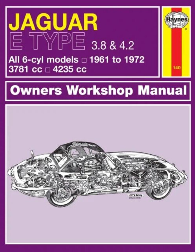 Jaguar E Type (61 - 72) Haynes Repair Manual av Haynes Publishing
