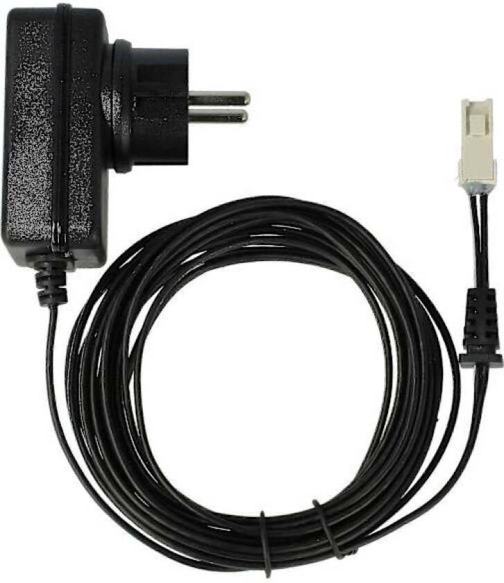 Strømadapter kompatibel med Worx LandXcape LX790, LX790i, LX791, LX792, LX793, LX795, LX796, LX797, LX799, LX990 robotgressklipper - 11,8 cm