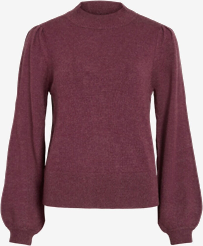 Genser viRil Turtle-neckBallon L/S Top - Rød