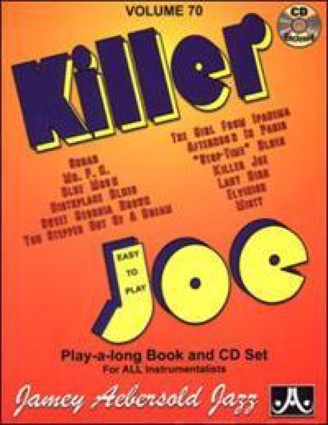 Volume 70: Killer Joe (with Free Audio CD)
