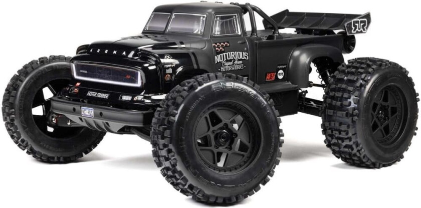 Bilde av ARRMA Notorious 6S 4x4 1/8 Brushless RTR Black