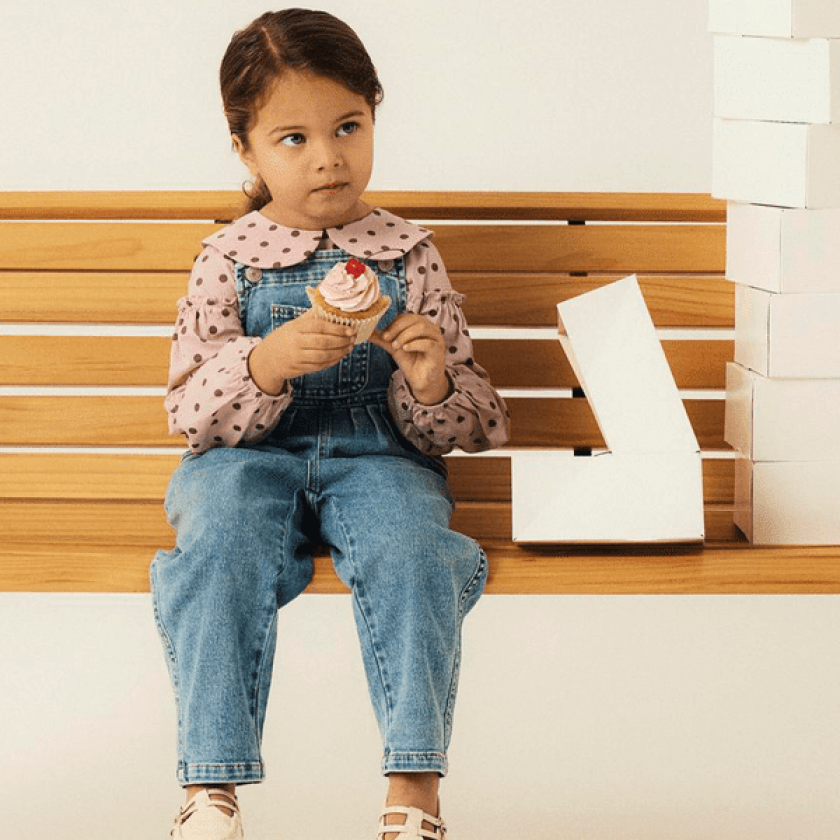 Name It Nmfgera snekkerbukse til småbarn, Medium Blue Denim