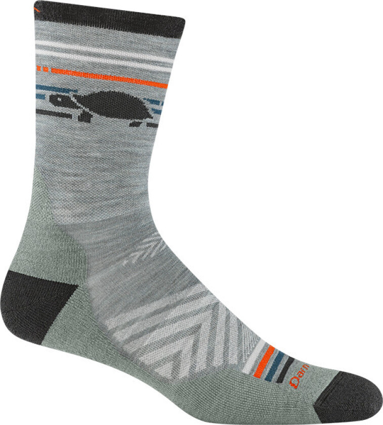 Men's Pacer Micro Crew Ultra-Lightweight With Cushion Seafoam