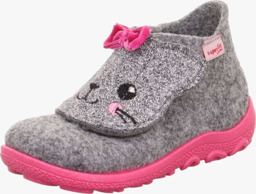 Happy Octi Tøfler, Grey/Pink, 25 - Innesko & Tøfler - Ull