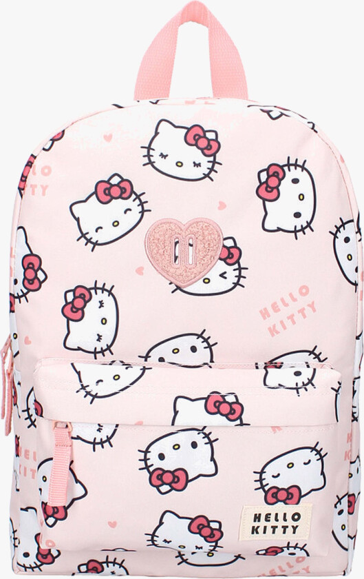 Ryggsekk Friends first, Rosa - Ryggsekker - Polyester