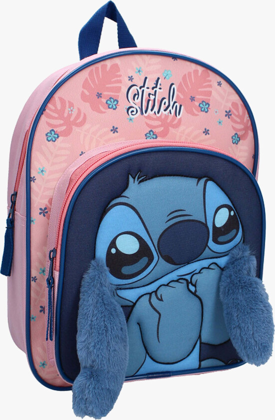 Disney Lilo & Stitch 3D Ryggsekk Likewise, Rosa - Ryggsekker - Polyester