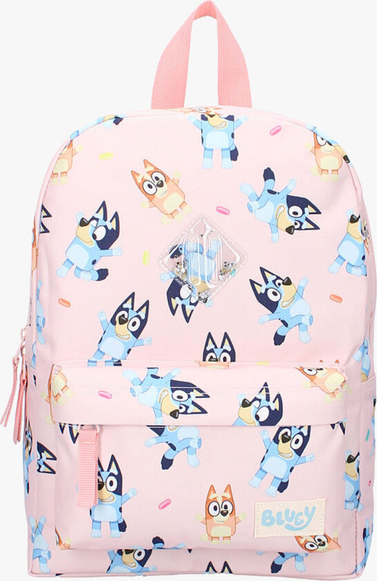 Ryggsekk Friends first, Rosa - Ryggsekker - Polyester