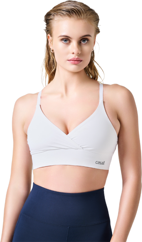Wrap Sport-BH Hvit