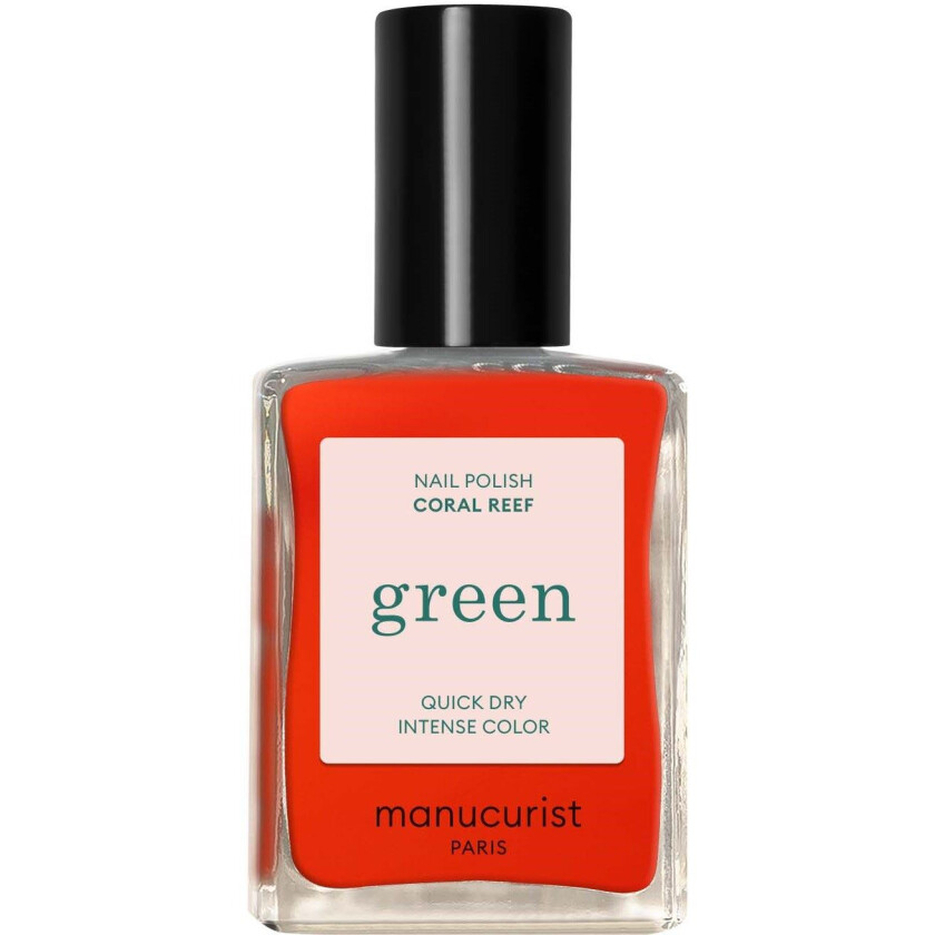 Green Nail Polish Coral Reef