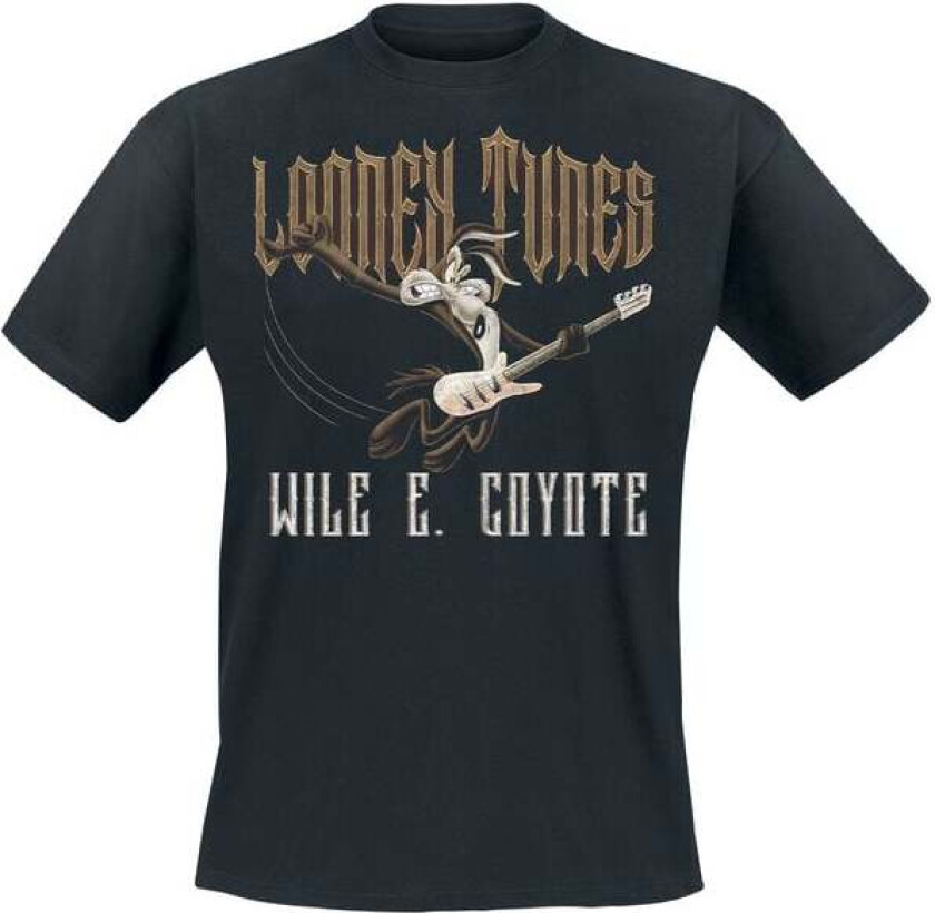 T-skjorte - - Coyote - S til 5XL - Herrer - svart