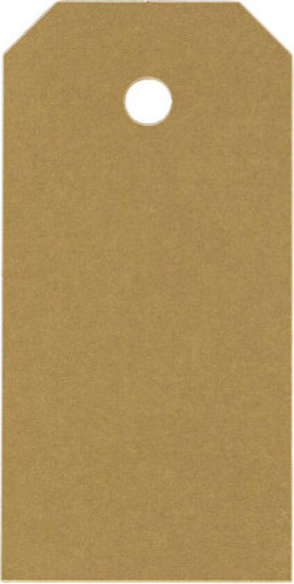 Manilaklistremerker, størrelse 4x8 cm, 250 g, gull, 1000 stk. / 1 pk.