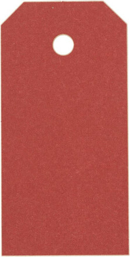 Bilde av Manilaklistremerker, størrelse 4x8 cm, 250 g, rød, 1000 stk. / 1 pk.