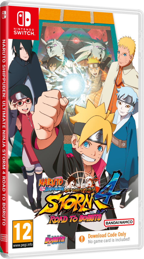 Naruto Shippuden: Ultimate Ninja Storm 4 - Road to Boruto (Code in a Box) - Nintendo Switch - Kamp