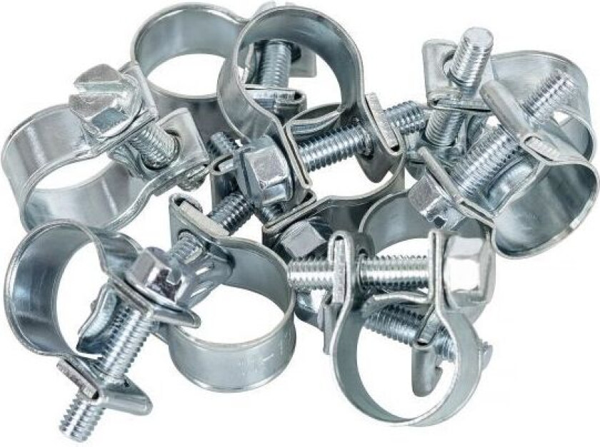 520268 Slangeklemme 10-pakk, mini 7-9 mm