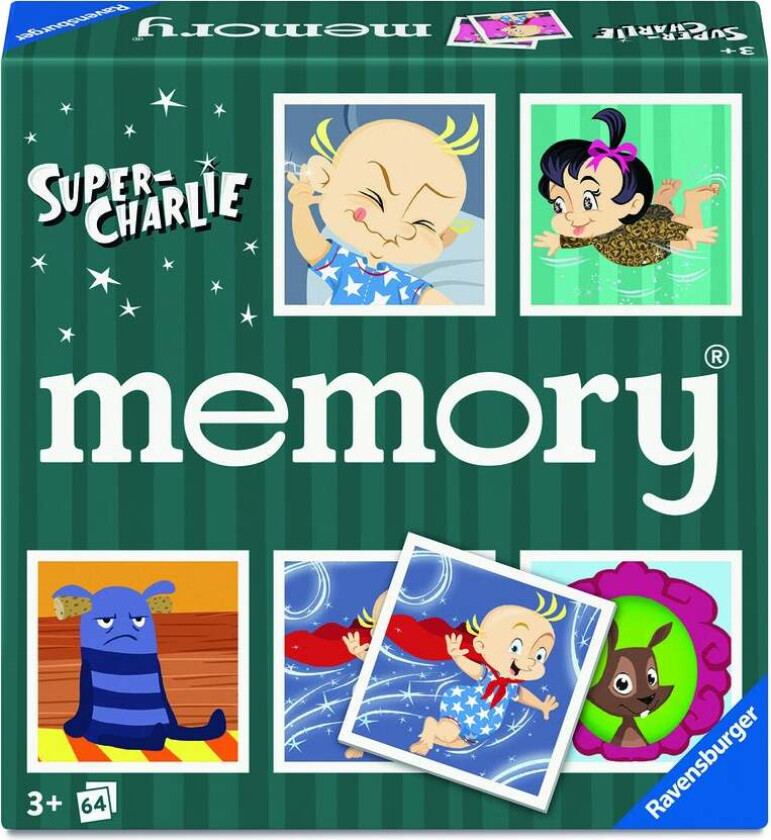 Super Charlie memory® - Vendespil