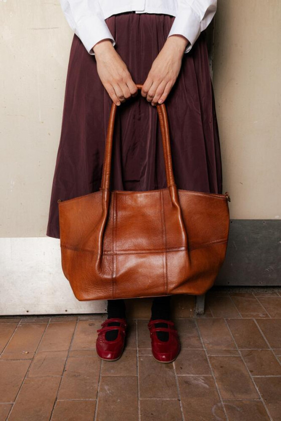 Mane Big veske Walnut