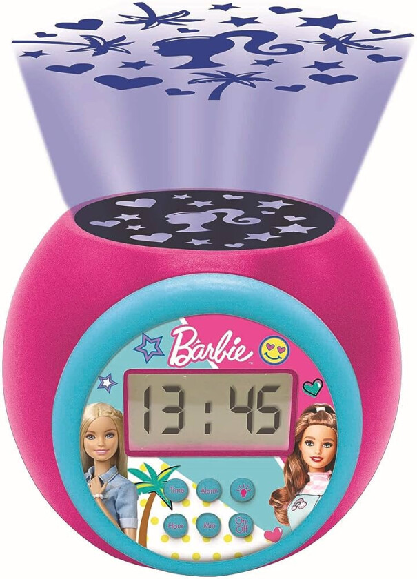- Barbie Projector Alarm Clock (RL977BB)