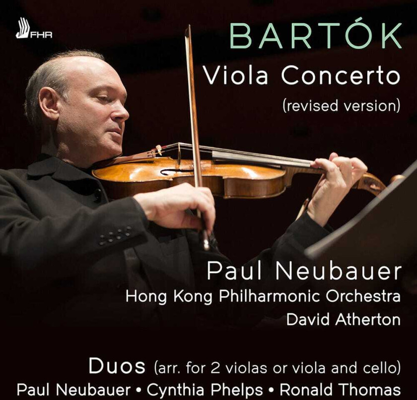 Ariel Lanyi Viola Con (revised Version): Duos (arr. P. Bartok) CD
