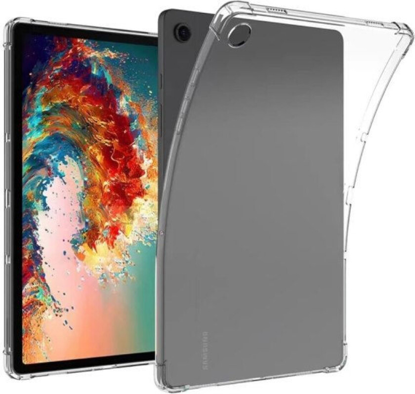 Samsung Galaxy Tab A9+ TPU Deksel - Transparent Gjennomsiktig