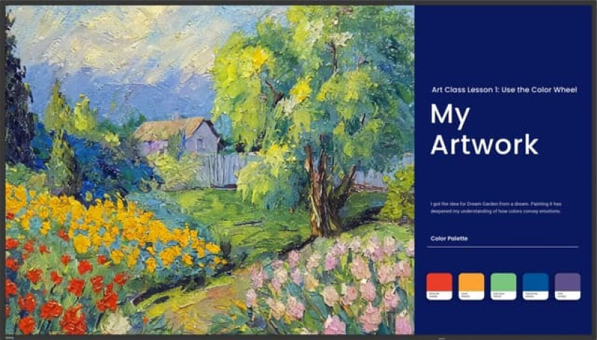 digital skiltløsning SL7504 24/7