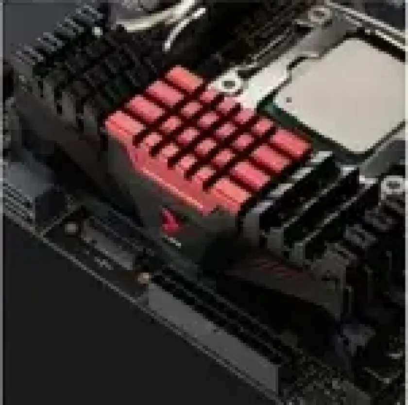 PNY Anarchy X - DDR4 - sett - 16 GB: 2 x 8 GB - DIMM 288-pin - 3200 MT/s / PC4-25600 - CL16 - 1.35 V - ikke-bufret - ikke-ECC - rød