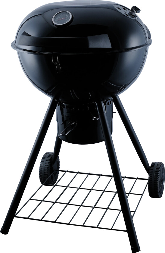 Fire Emaljert Kulgrill – Ø57 cm – Sort