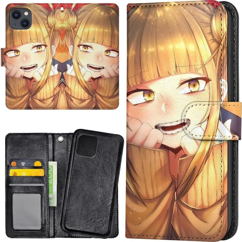 iPhone 14 - Lommebok Deksel Anime Himiko Toga