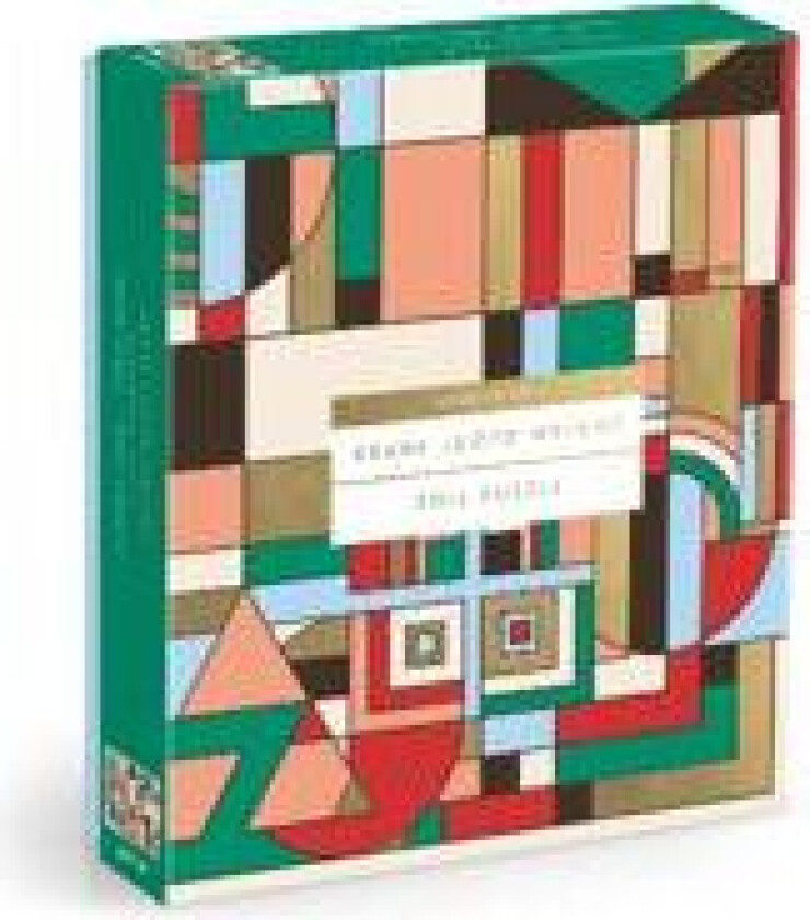 Frank Lloyd Wright December Gifts 1000 Piece Foil Puzzle