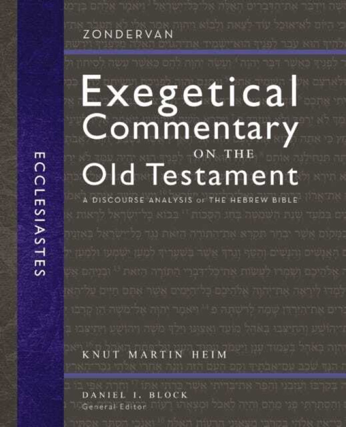 Ecclesiastes A Discourse Analysis of the Hebrew Bible