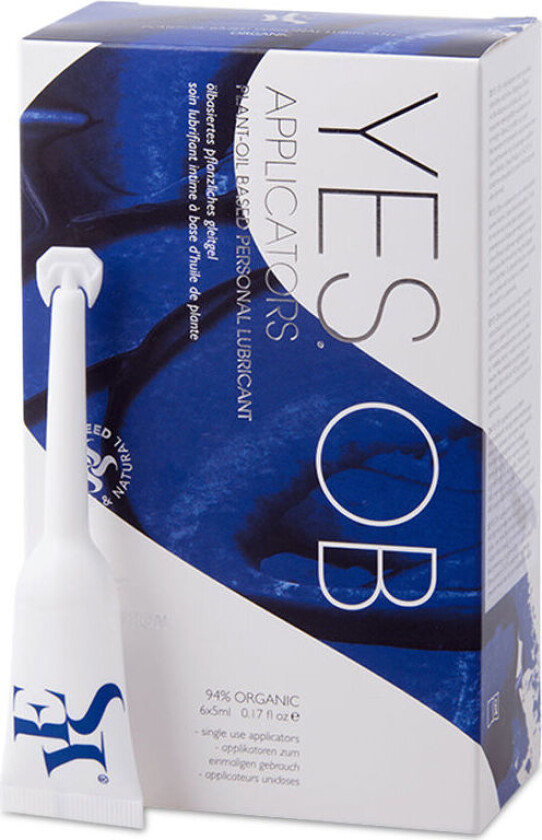 OB Planteoljebasert Glidemiddel, 6x5 ml