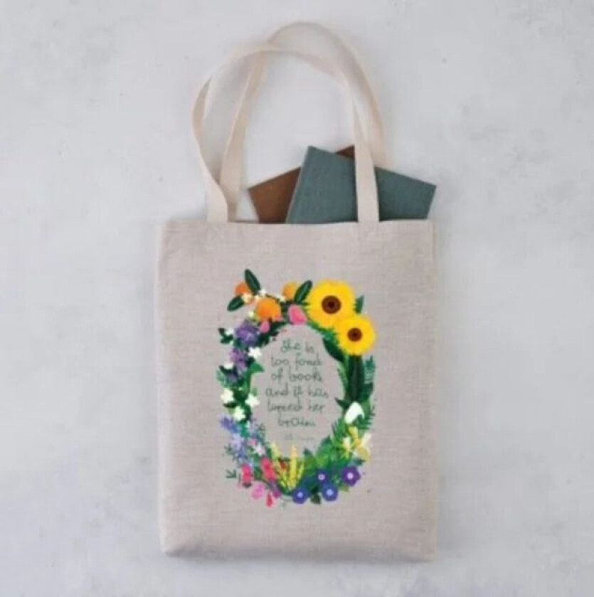 Bilde av Tote Bag - Too Fond of Books