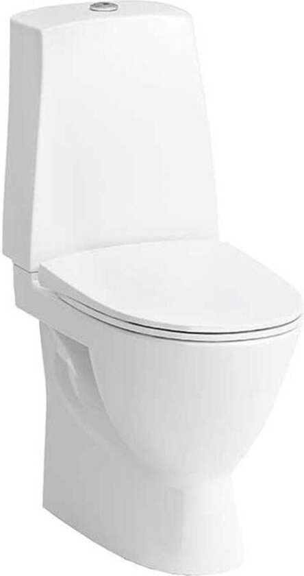 Pro-N toalett, uten skyllekant, rengjøringsvennlig,  hvit