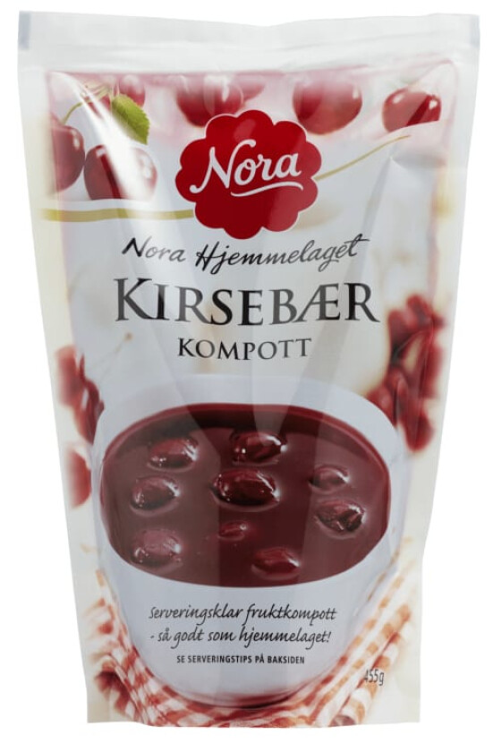 Kirsebærkompott 455g
