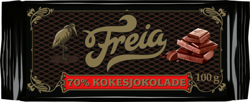 Freia Kokesjokolade 70% 100g