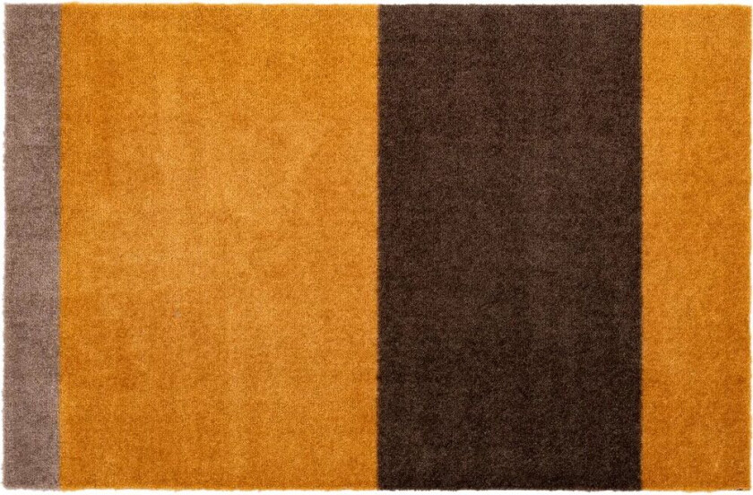 tica copenhagen Stripes by tica, horisontal, dørmatte Dijon-brown-sand, 60 x 90 cm