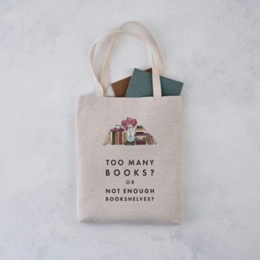 Bilde av Tote Bag - Too Many Books