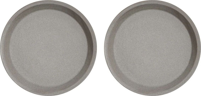Yuka lunsjtallerken Ø22 cm 2-pk Stone (grå)