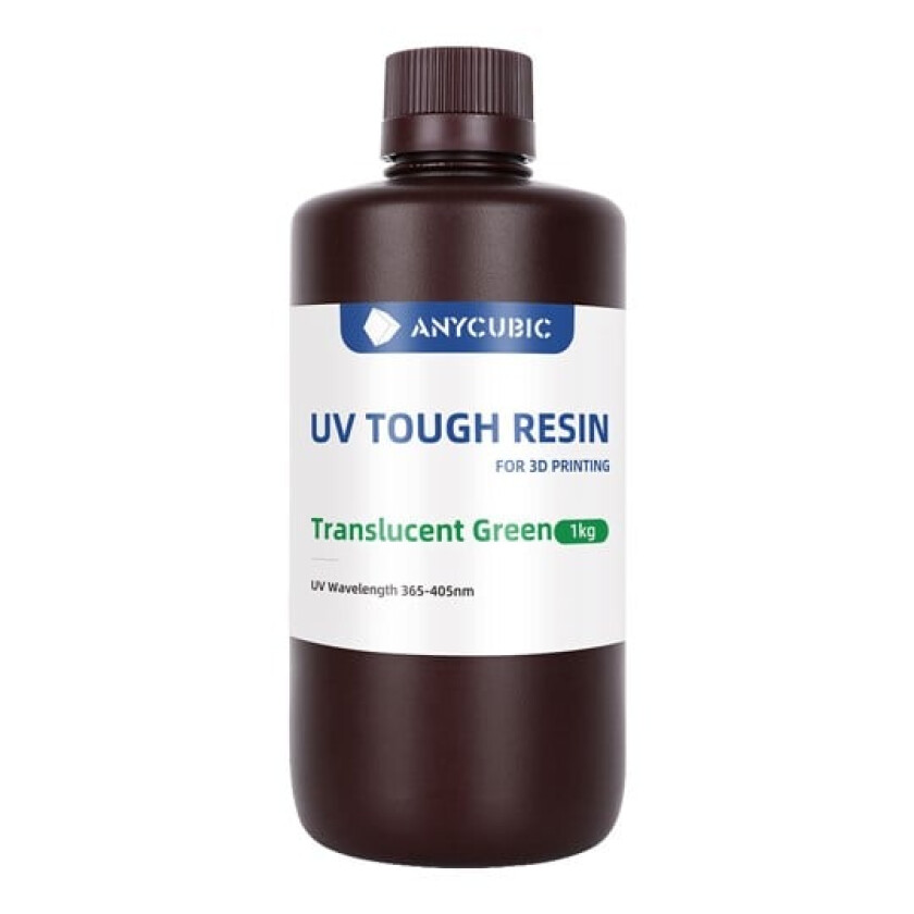 - Flexible Tough Resin For FDM Printers - 1L Transluscent Green