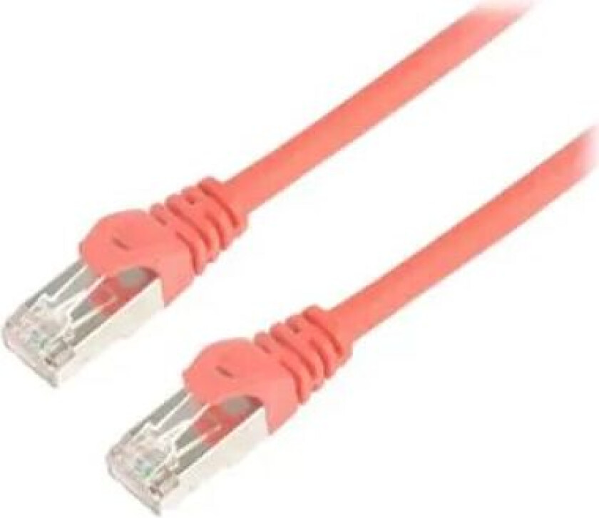 Nettverkskabel Lszh Rj-45 Rj-45 Cat 6 5m Rød