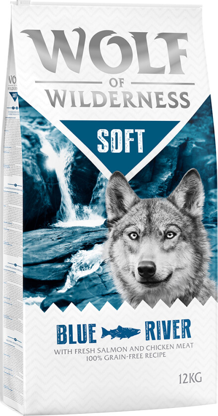 100 kr rabatt! 12 kg Wolf of Wilderness - Soft Blue River - Laks