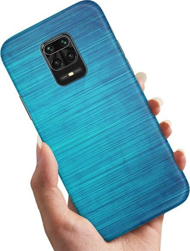 Xiaomi Redmi Note 9 Pro - Deksel/Mobildeksel Ripet Tekstur