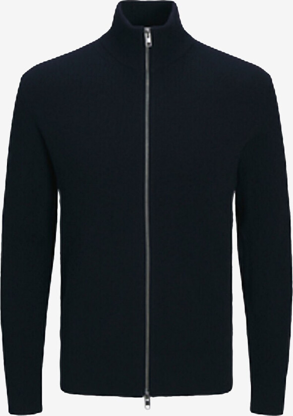 Kardigan jjePerfect Knit Zip SN - Blå