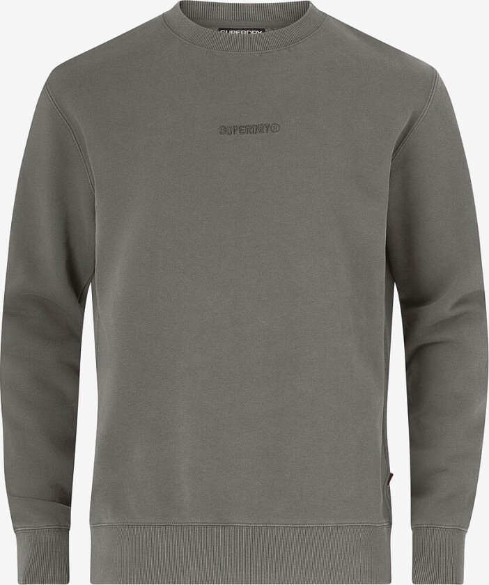 Collegegenser Micro Logo Crew - Brun