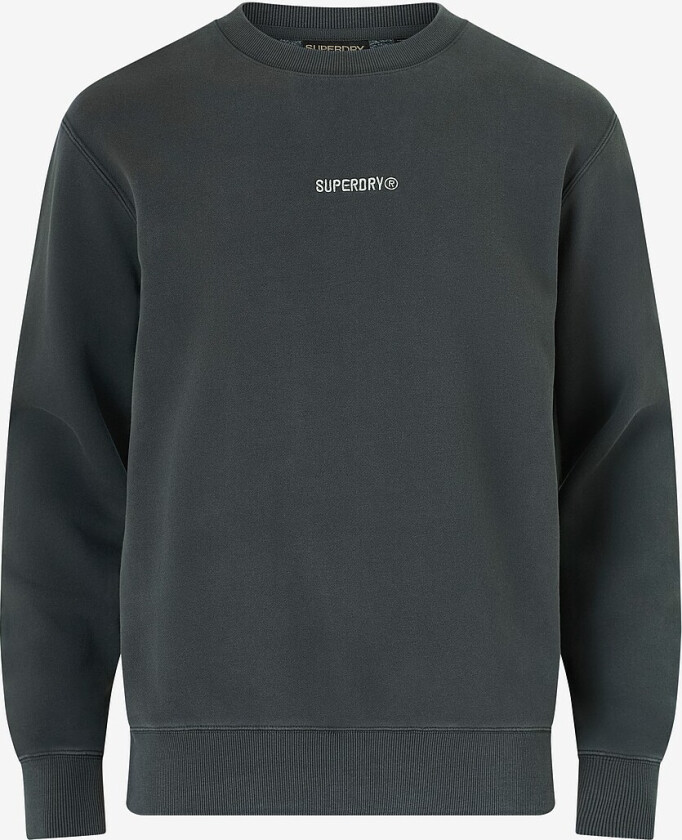 Collegegenser Micro Logo Crew - Svart